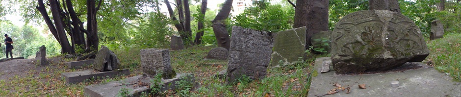 Dans le vieux cimetière de Lublin