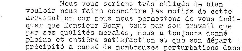 Henri Boni le douxième arrêté à Vire