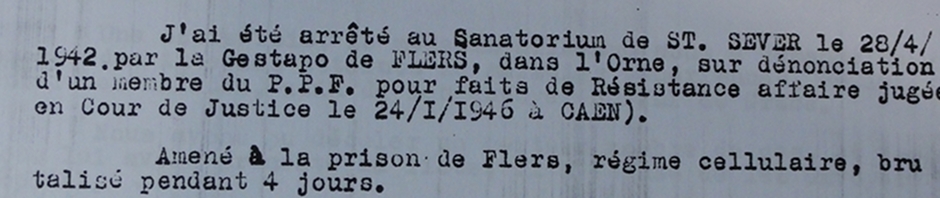 Témoignage d'Abraham Drucker sur son expérience des persécutions